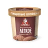 Мороженое Пестравка Легкое молочное без сахарозы шоколад - белок-пищ. волокна 3% 70 гр., бумажный стакан