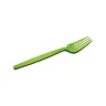 Вилка 158 мм., зелён., кукурузный крахмал, 50 шт., Green mystery