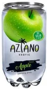 Напиток газированный Aziano яблоко Китай 350 мл., ПЭТ