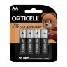 Батарейки Opticell Basic AA 4 штуки, блистер