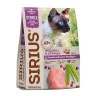 Корм для взрослых кастрированных котов и стерилизованных кошек SIRIUS с индейкой и курицей 400 гр., пакет