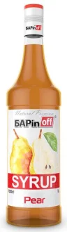 Сироп Barinoff груша 1 л., стекло