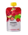 Кисель ВкусВилл из яблок клубники и вишни 90 гр., пауч