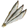Корюшка вяленая икряная 1,2 кг., крафт-пакет