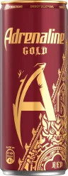 Напиток энергетический Adrenaline Gold Red 330 мл., ж/б