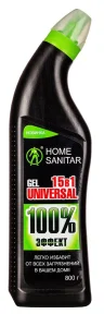 Гель Home Sanitar 15в1 для уборки дома 800 мл., спрей