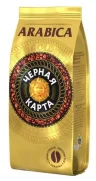 Кофе зерно Черная Карта Gold натуральный 200 гр., флоу-пак