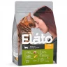 Корм для взрослых кошек Elato Holistic для выведения шерсти с курицей и уткой 300 гр., пакет