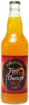 Cидр яблочный полусухой 4,5% Lilley's Cider Fire Dance, 500 мл., стекло