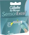 Cменные кассеты Gillette Sensor Excel 5 шт., картон