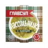 Рассольник Главсуп с курицей 250 гр., картон