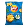 Чипсы Lay's сметана зелень 70 гр., флоу-пак