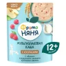 Kaша ФрутоНяня молочная мультизлаковая яблоко кукурузные хлопья малина 200 гр., дой-пак