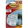 Дизайн-Крючки Command прозрачные средние, 2шт