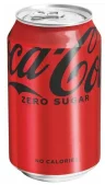 Напиток газированный Coca-Cola Zero Ирак 330 мл., ж/б