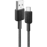 Кабель Anker A81H5H11 0.9м черный