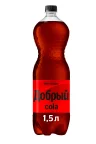 Напиток газированный Добрый Cola Zero 1,5 л., ПЭТ