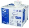Бумага Tork туалетная 2-слоя 90 м., в рулоне h99 d132 мм., 27 штук в наборе T6 Premium с голубым тиснением белая, бумажная упаковка