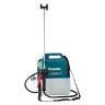 Опрыскиватель Makita DUS054Z, аккумуляторный, наплечный, 5л, бирюзовый/белый