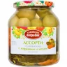 Ассорти маринованное Валдайский Погребок Славянское с морковью и медом 720 гр., стекло