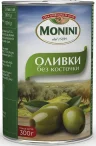 Оливки Monini без косточки 300 гр., ж/б