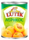 Абрикос Lutik половинками в сиропе, 850 мл., ж/б