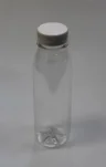 Бутылка прозрачн., ПЭТ, 0.33 л., с крышкой, широкое горло