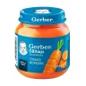 Пюре Gerber морковь 125 гр., стекло