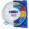 Набор одноразовых десертных тарелок Мистерия 12 шт., флоу-пак