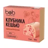 Батончик Bob неглазированный светлый с клубникой 125 гр., картон