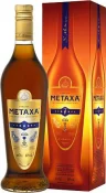 Бренди Metaxa 40% подарочный набор Люблю Грецию, 700 мл., подарочная упаковка