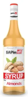 Сироп Barinoff миндаль 1 л., стекло