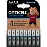 AAA Батарейка Opticell Turbo MAX LR03, 8 шт.