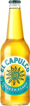 Напиток пивной EL CAPULCO светлый фильтрованный пастеризованный 4,5% 450 мл., стекло