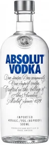 Водка Absolut 40%500 мл., стекло