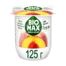 Биойогурт c Персиком 2,2%, Bio Max, 125 гр, ПЭТ
