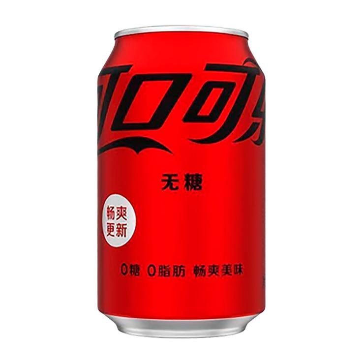 Напиток газированный Coca-Cola Зеро Китай 330 мл., ж/б