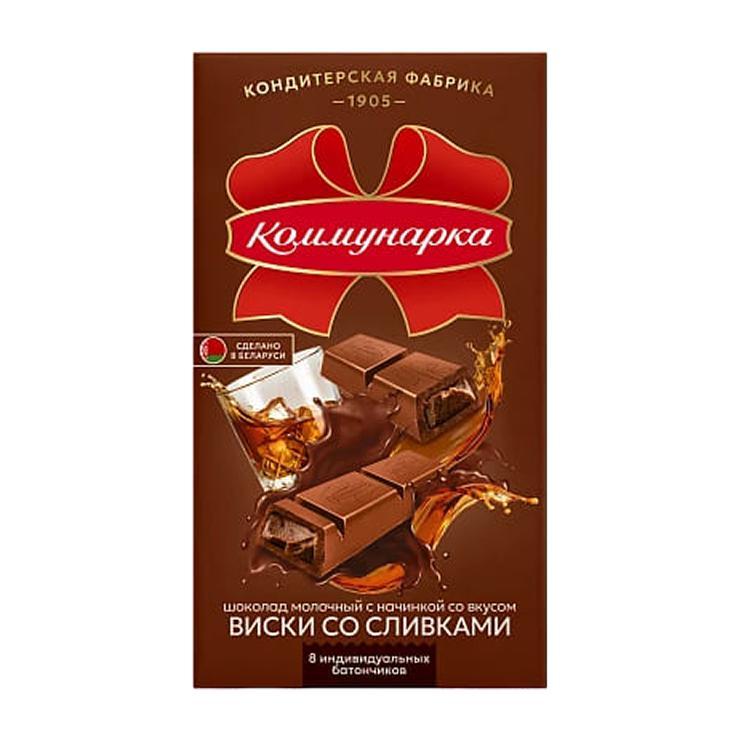 КОНДИТЕРКА КОММУНАРКА Шоколад Молочный Виски со сливками,180 гр. (17) ()