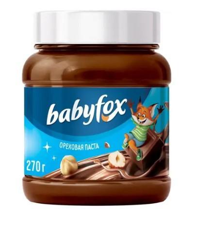 Паста Babyfox шоколадно-ореховая 270 гр., стекло