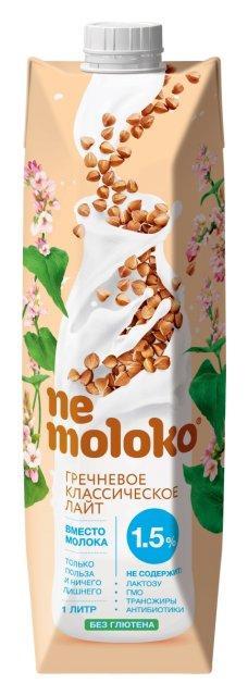 Напиток Nemoloko гречневый классический лайт 1 л., тетра-пак