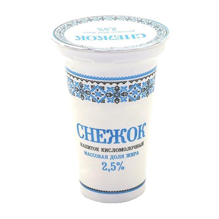 Снежок Славянские кружева 2,5% 175 гр., стакан