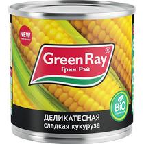 Кукуруза Green Ray деликатесная сладкая 425 мл., ж/б