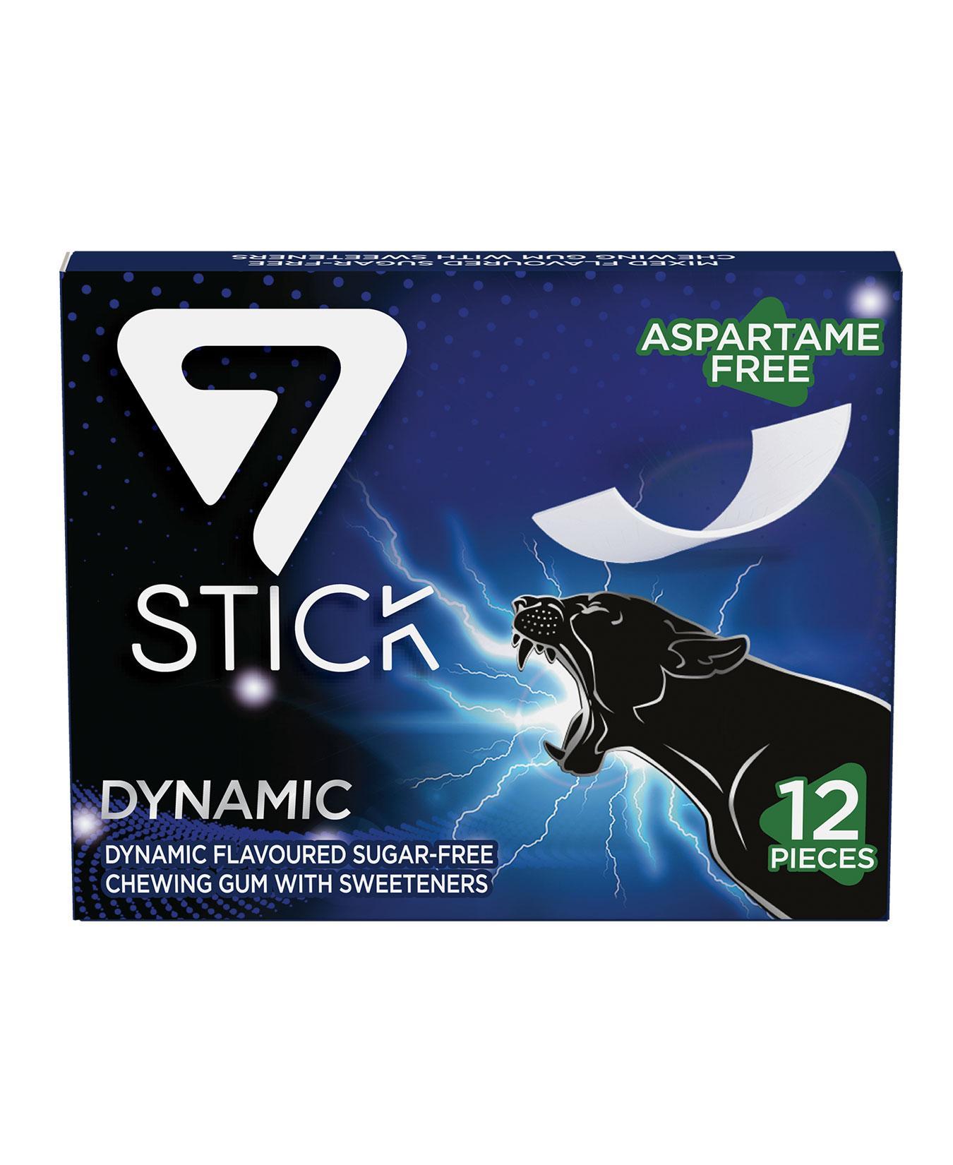 Жевательная резинка 7 STICK Dynamic 33 гр., картон