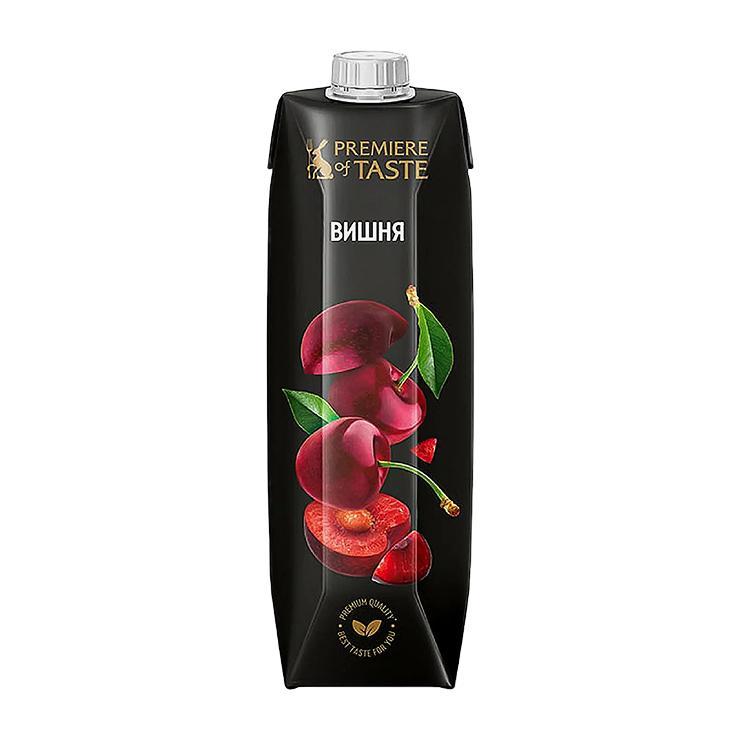 Нектар Premiere of Taste вишня 950 мл., тетра-пак