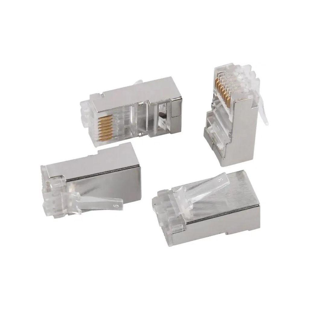 Коннектор ITK CS3-1C5EF FTP кат.5E RJ45 прозрачный