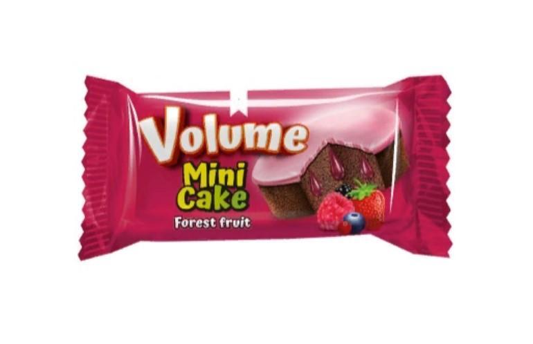 Кекс Volume Mini Cake Forest Fruit 16 гр., флоу-пак