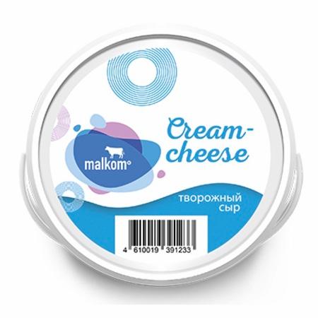 Творожный сыр Malkom Cream-cheese 55% 2 кг., ведро