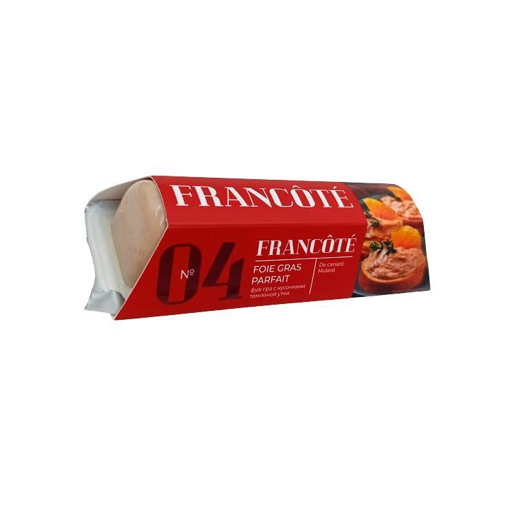 Парфе FRANCOTE с фуа-гра 85 гр., пластиковая упаковка