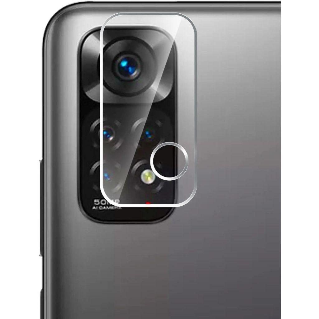 Защитное стекло для камеры BORASCO Hybrid Glass для Xiaomi Redmi Note 11 антиблик, 20х41 мм, 2.5D, 1 шт, прозрачный [70332]