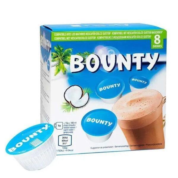 Горячий шоколад Bounty капсулы 8 штук 120 гр., картон